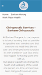 Mobile Screenshot of barhamchiro.com.au